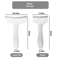 HKM-4009277 Pet Macaron Curved Blade Comb for Effective Dog Hair Removal – Stainless Steel and ABS, Available in Four Colors