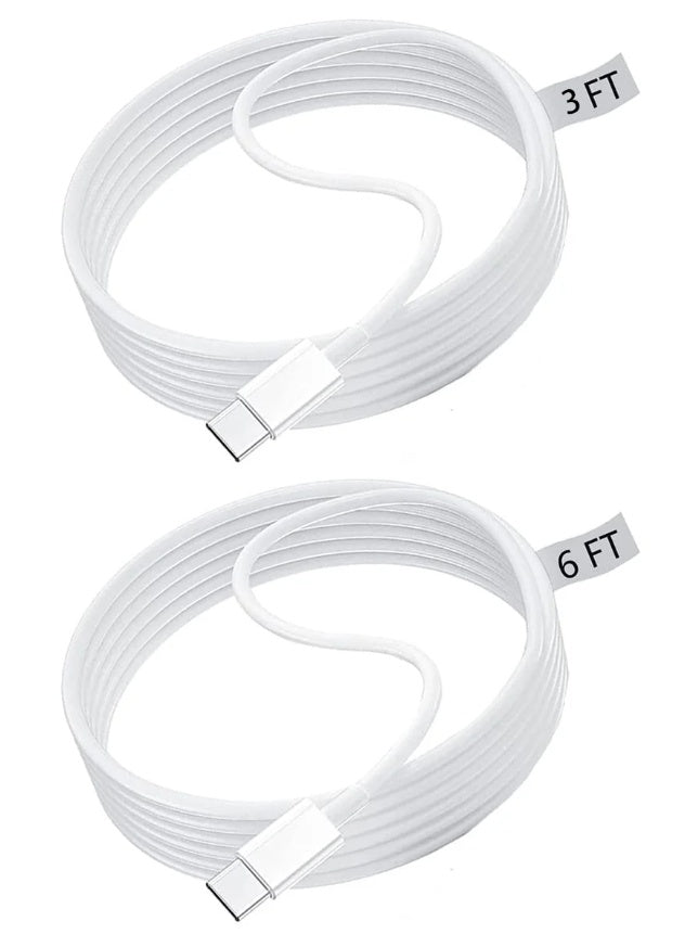 HKM-400979 Apple-Compatible Fast Charger Set with 6ft USB-C to Lightning Cable, Dual 20W Wall Adapter for Efficient Charging