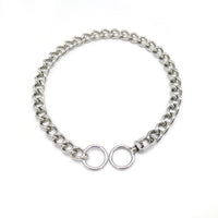 HKM-4010429 Stainless Steel Dog Collar Chain for German Shepherds and Rottweilers - Multiple Sizes Available