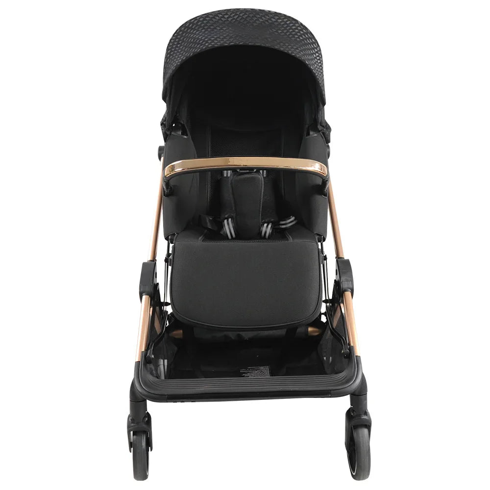HKM-401107 Aluminium Frame 360 Degree Foldable Baby Stroller Carriage Pushchair Buggy