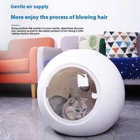 HKM-401171 Eco-Friendly Spherical Pet Hair Dryer for Cats & Dogs - Electric Grooming Bathing Box