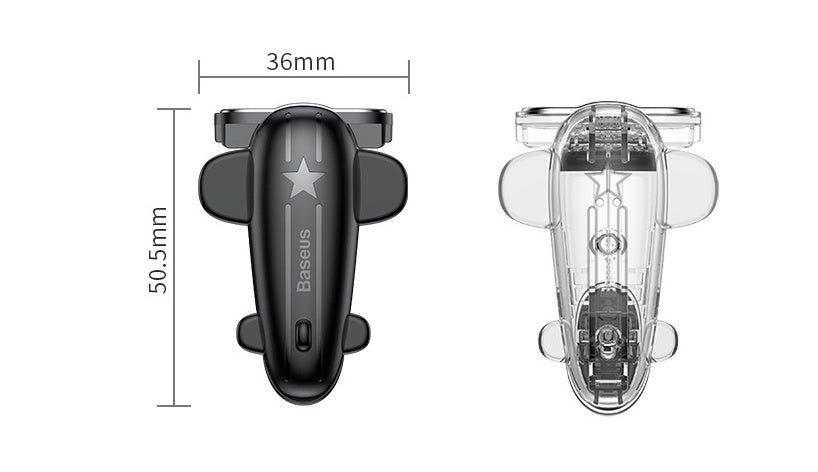 HKM-401235 Mobile Gamepad Buttons for Chicken Artifact - Durable Plastic Accessory for Enhanced Gaming Experience