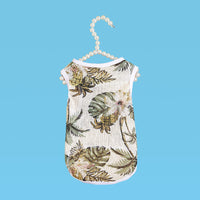 HKM-4012605 Versatile Polyester Cat Vest for Fall Adventures in Hawaii