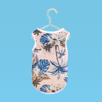 HKM-4012605 Versatile Polyester Cat Vest for Fall Adventures in Hawaii