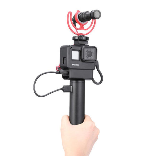 HKM-401299 Compact Aluminum Alloy Charging Handle - 6800mAh Battery, 12.5cm x 3.2cm
