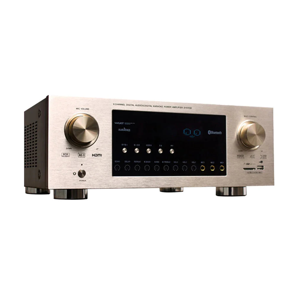 HKM-401427 5.1 Channel Home Theater Amplifier Receiver with High Power Wireless Sound System