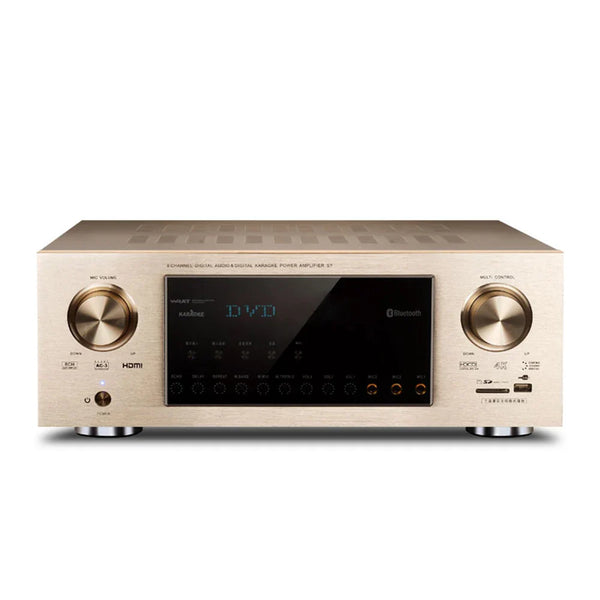 HKM-401427 5.1 Channel Home Theater Amplifier Receiver with High Power Wireless Sound System
