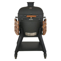 HKM-401427 Dark Grey XL Professional Charcoal Grill for Outdoor BBQ and Cooking