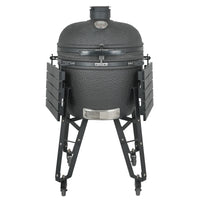 HKM-401427 Dark Grey XL Professional Charcoal Grill for Outdoor BBQ and Cooking