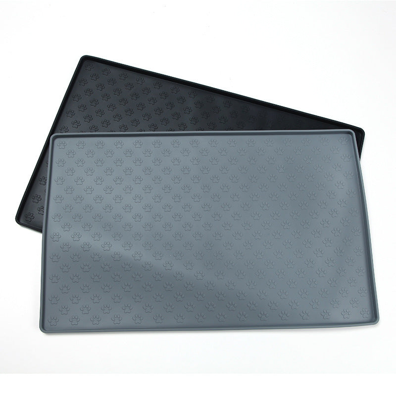 HKM-401427 Waterproof Silicone Pet Mat for Dogs and Cats - Easy to Clean, Square Design