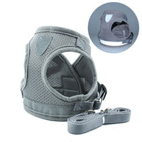 HKM-4014781 Reflective Dog Breast Strap Vest with Breathable Traction Rope - Multiple Colors Available
