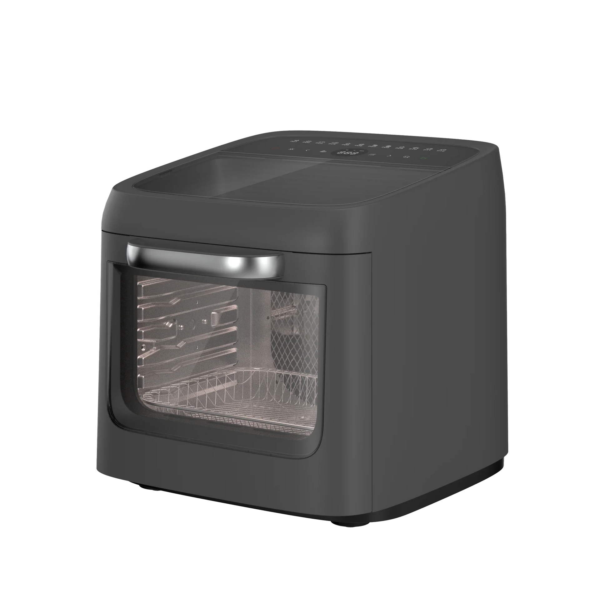HKM-401491 12L Smart Multifunctional Air Fryer Oven with Visible Electric Convection for Home Cooking