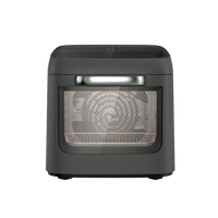 HKM-401491 12L Smart Multifunctional Air Fryer Oven with Visible Electric Convection for Home Cooking