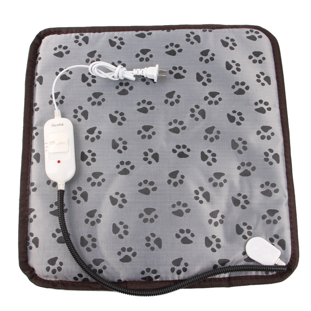 HKM-4016061 Waterproof Adjustable Temperature Electric Blanket for Pets - 45x45cm & 50x70cm, Anti-Bite, Wear-Resistant