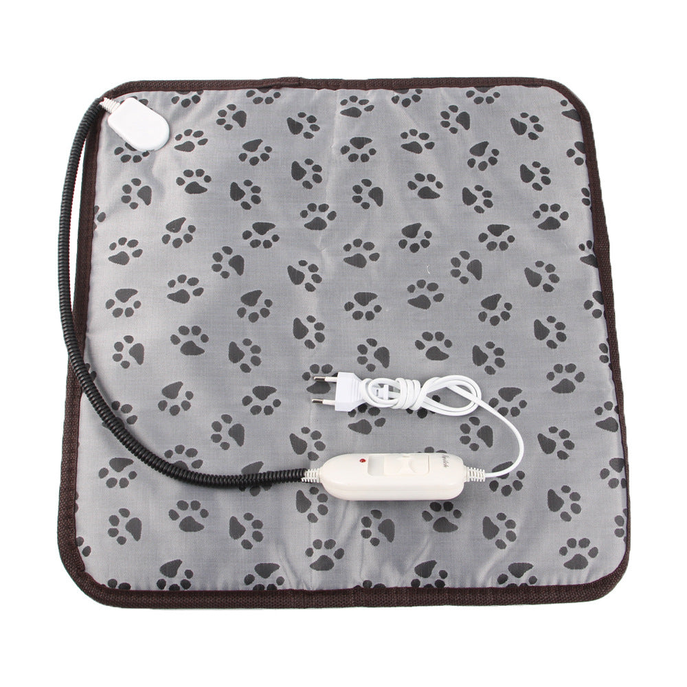 HKM-4016061 Waterproof Adjustable Temperature Electric Blanket for Pets - 45x45cm & 50x70cm, Anti-Bite, Wear-Resistant