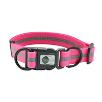 HKM-4016189 Reflective Striped Dog Harness - Waterproof, Easy-Clean, Multiple Colors Available