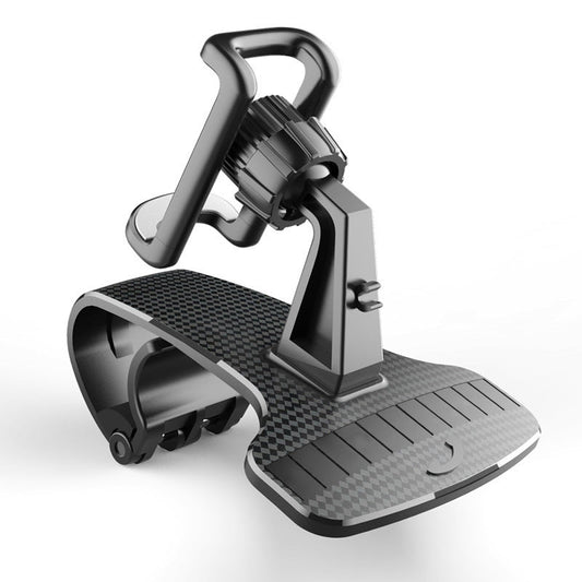 HKM-401619 360 Degree Adjustable Car Phone Stand for All Devices - Easy Installation and Rotation
