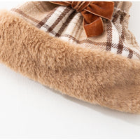 HKM-4018749 Charming Two-Piece Winter Dog Outfit with Hooded Cape and Dress for Small Pets