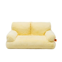 HKM-4020029 Cozy Disassembleable Winter Cat Nest for Pets Under 7.5kg, Soft Imitation Rabbit Velvet and Pearl Cotton