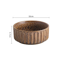 HKM-4020157 Stylish Ceramic Pet Bowl with Exquisite Design and Anti-Overturn Features, Available in Various Sizes and Colors