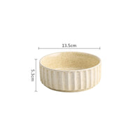 HKM-4020157 Stylish Ceramic Pet Bowl with Exquisite Design and Anti-Overturn Features, Available in Various Sizes and Colors