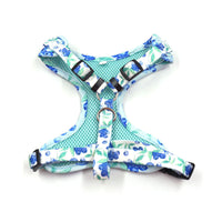 HKM-402259 Breathable Polyester Dog Chest Strap in Blueberry, Sizes S to XL