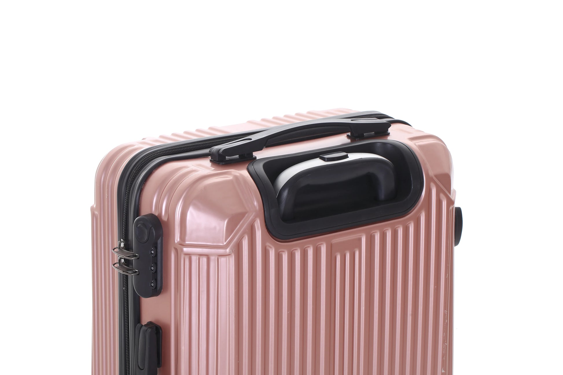 HKM-402451 Durable Hard Shell 3-Piece Spinner Luggage Set for Travel