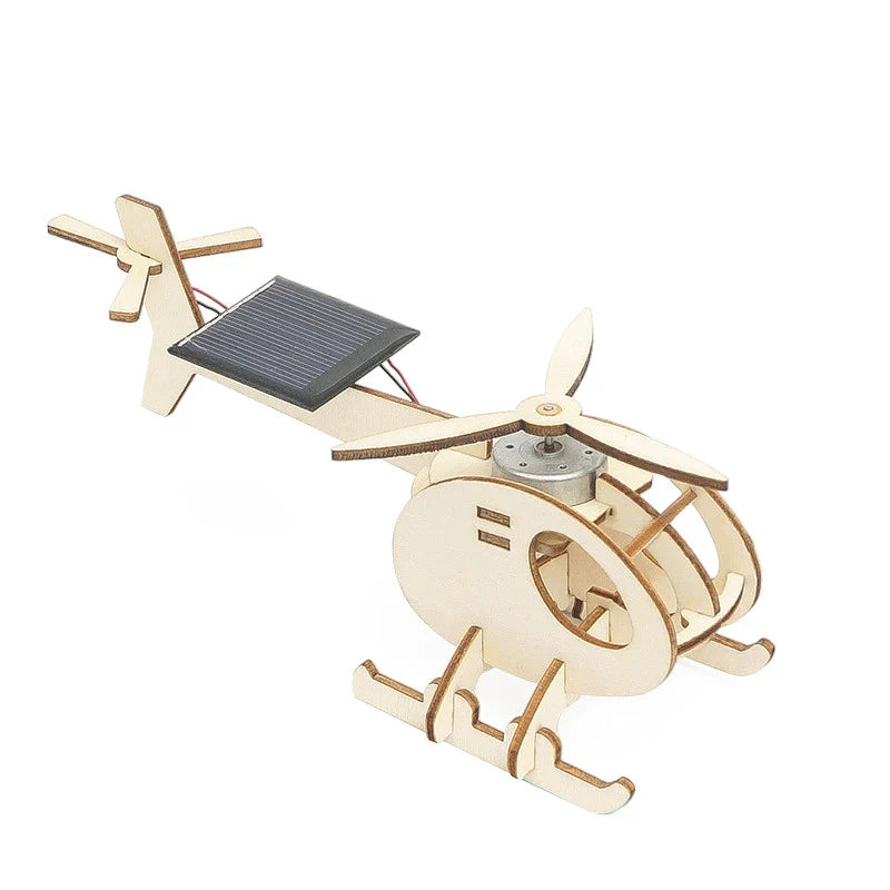 HKM-402515 Wooden STEM Assembly Car Model Kit - Educational DIY Science Toy for Kids