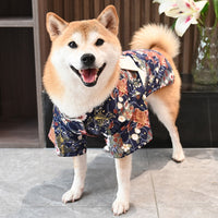 HKM-4025533 Cotton Dog Apparel in Pink and Blue - Multiple Sizes Available for Small to Extra Extra Large Pets