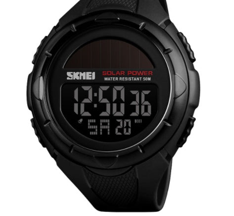 HKM-402579 Waterproof Digital Sports Watch for Men - Multifunctional Outdoor Use, 50m Waterproof