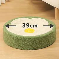 HKM-4027197 Cat Scratching Lounge Bowl - Durable Sisal Scratch Pad and Cozy Bed for Kittens and Cats