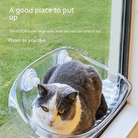 HKM-4027325 Summer Window Cat Hammock with Suction Cups and Heating Pad - Available in Various Colors