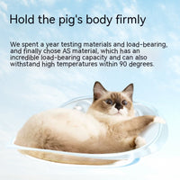 HKM-4027325 Summer Window Cat Hammock with Suction Cups and Heating Pad - Available in Various Colors