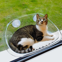 HKM-4027325 Summer Window Cat Hammock with Suction Cups and Heating Pad - Available in Various Colors