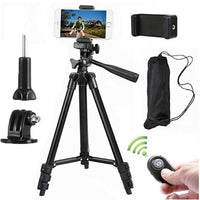 HKM-402771 Lightweight 3D Pan/Tilt Tripod with Quick Release Panel for Cameras and DV Digital Cameras