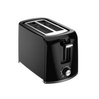 HKM-402963 2-Slice Toaster with 32mm Wide Slots for Even Toasting at Home
