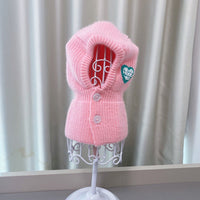 HKM-4030781 Cozy Wool Knitted Sweater for Pets - Four-Leg Design for Autumn and Winter