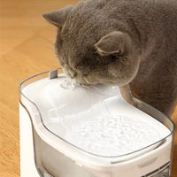 HKM-4031549 Automatic Live Water Filtration Pet Water Dispenser for Dogs and Cats - 240mm x 191mm x 187mm, 10W Power