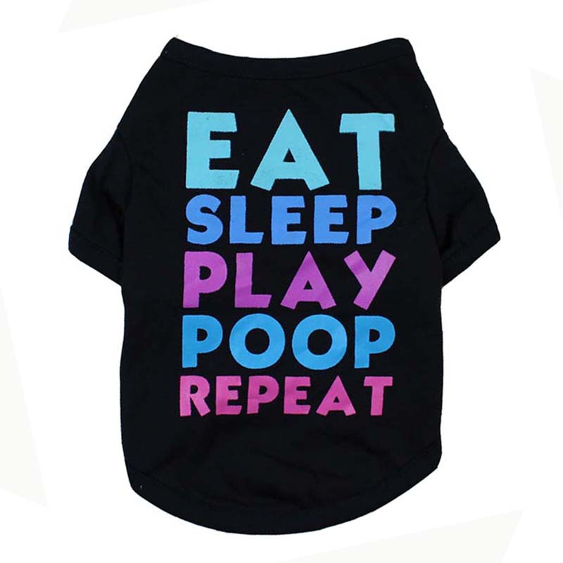 HKM-4035645 Pet Polyester T-Shirt for Dogs - European and American Style, Sizes XS to XXXL