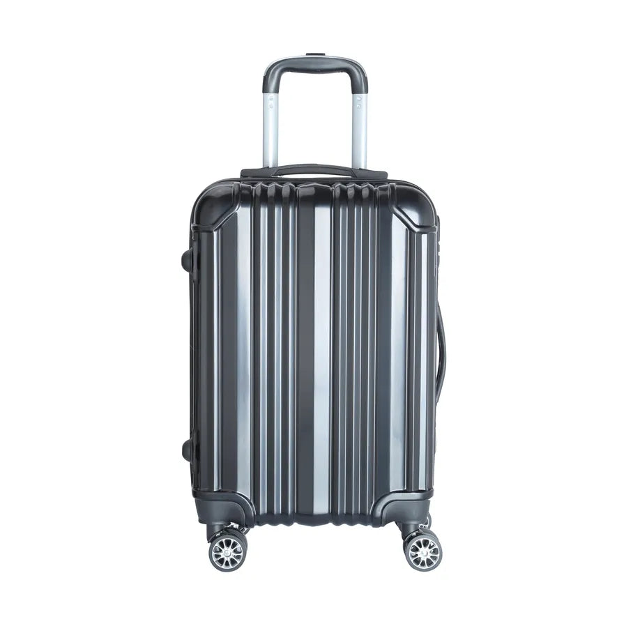 HKM-403603 Durable ABS+PC Carry-On Trolley Case for Hassle-Free Travel - Model XHP076