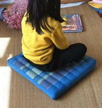 HKM-403603 Square Meditation Cushion - Versatile Cloth Futon for Family Use in Various Colors and Patterns