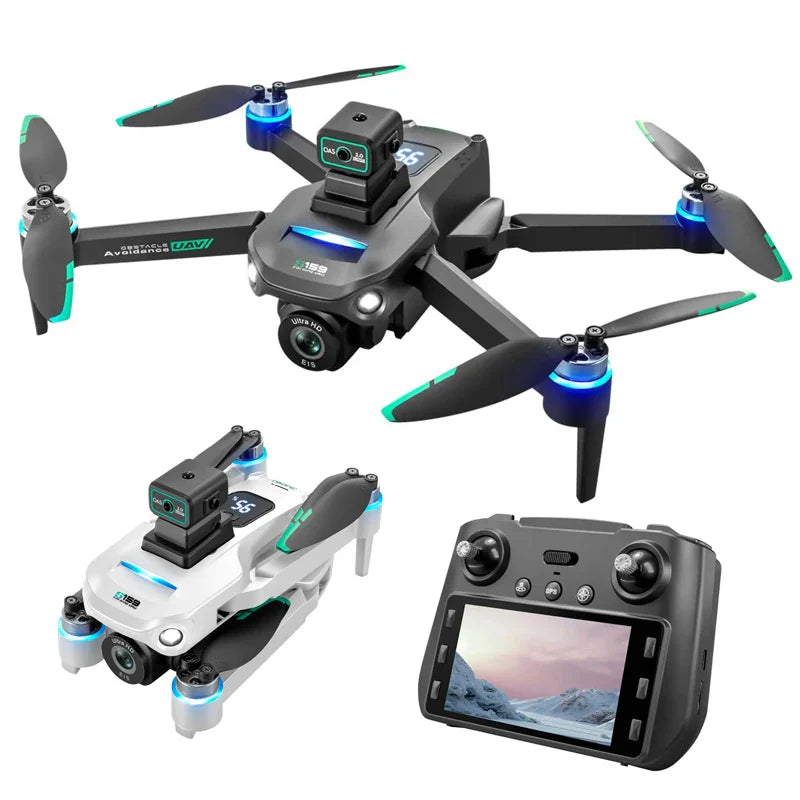 HKM-403667 S159 Mini Drone with WiFi FPV, Obstacle Avoidance, Optical Flow, Foldable Design and Remote Control