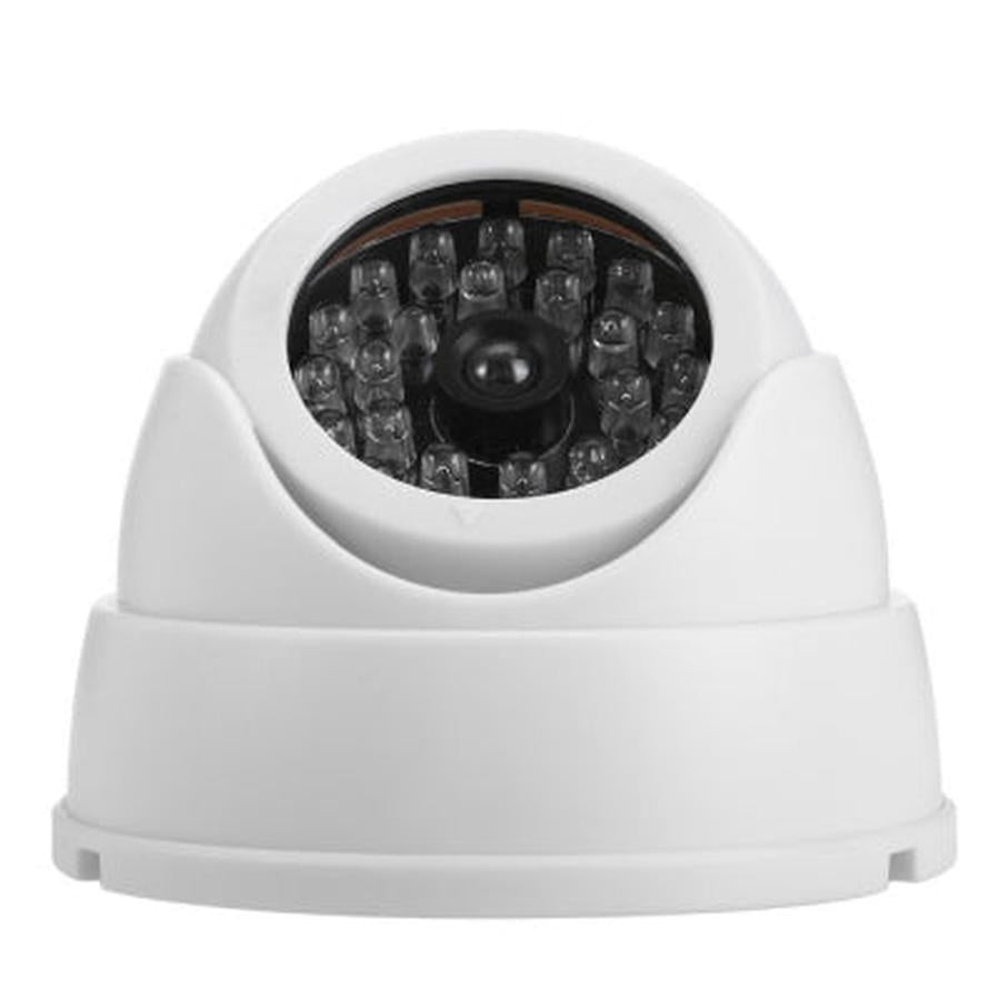 HKM-403731 Realistic Dummy Fisheye Security Camera with Flashing LED Light