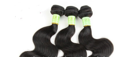 HKM-403795 Natural Body Wave Human Hair Wig for Ladies - Medium to Long Length, Hand-Woven, Dyeable and Ironable