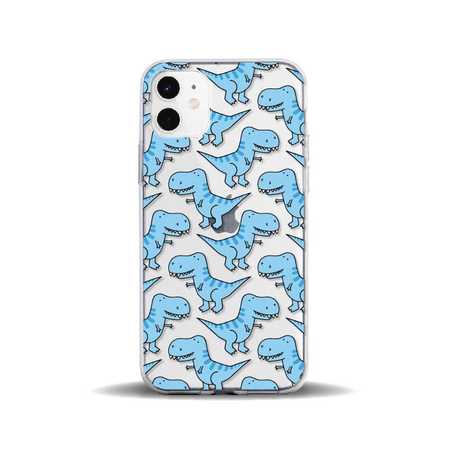 HKM-403923 Cute Transparent Phone Case Compatible with iPhone Models - TPU Cartoon Design with Fun Elements