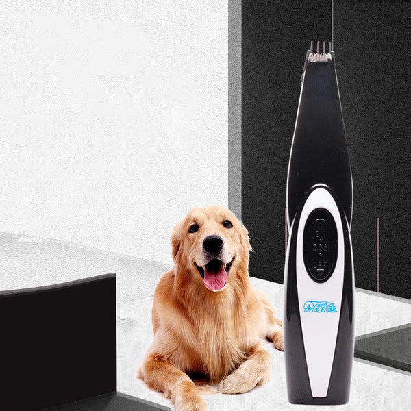HKM-4042813 USB Rechargeable Pet Nail Hair Trimmer and Grooming Clipper for Cats and Dogs, Low Noise Design, Easy to Clean
