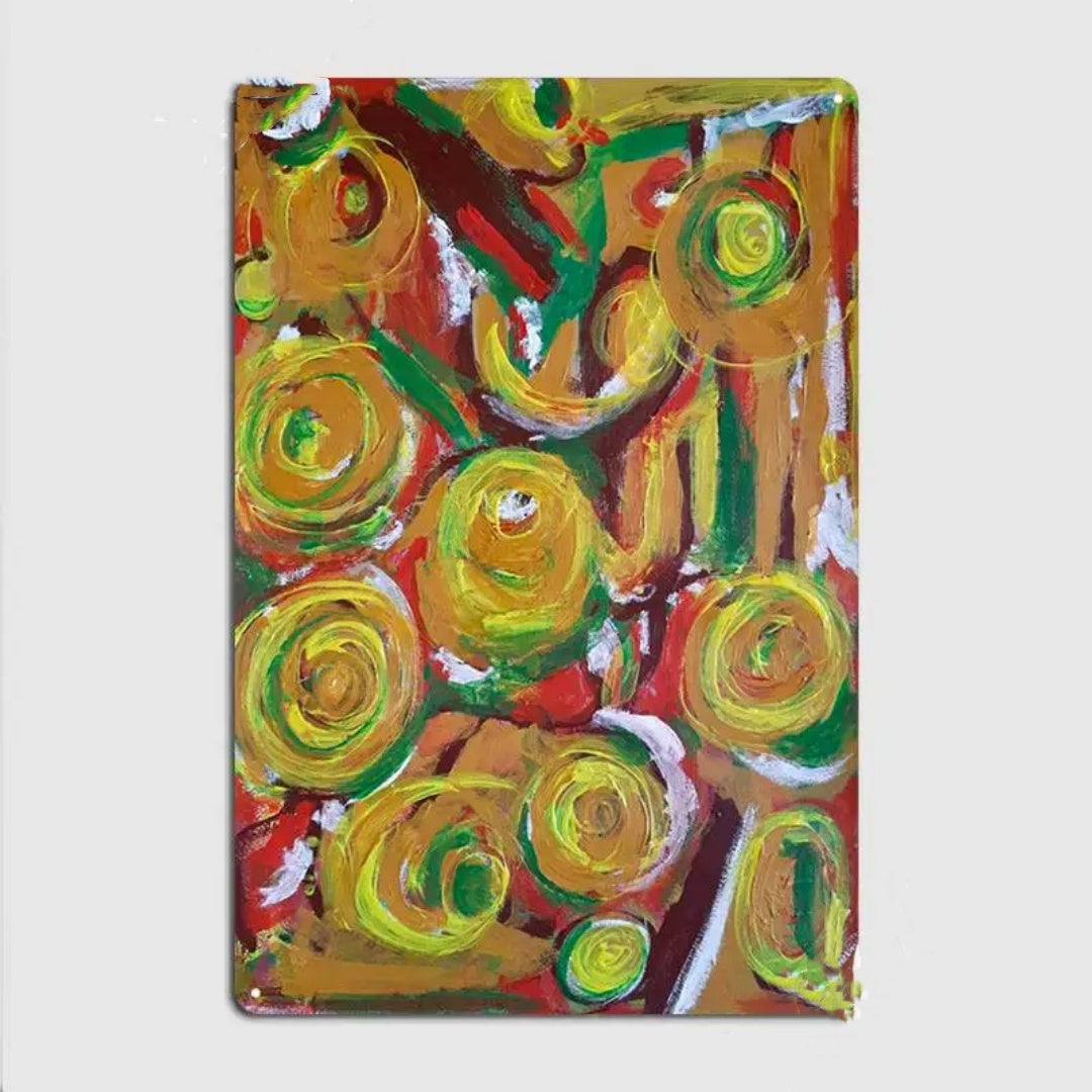 HKM-404307 Solid Wood Frameless Decorative Canvas Painting - 20x30cm & 30x40cm Options