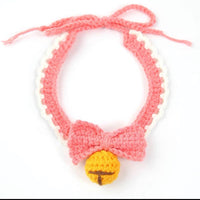 HKM-4043197 Knitted Collar Scarf for Pets - Stylish and Cute Accessory in Various Colors