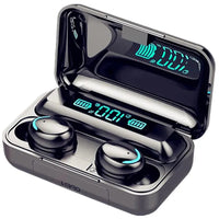 HKM-404371 Waterproof Wireless Gaming Earbuds with LED Display – Model F9-5 for Mobile Phones