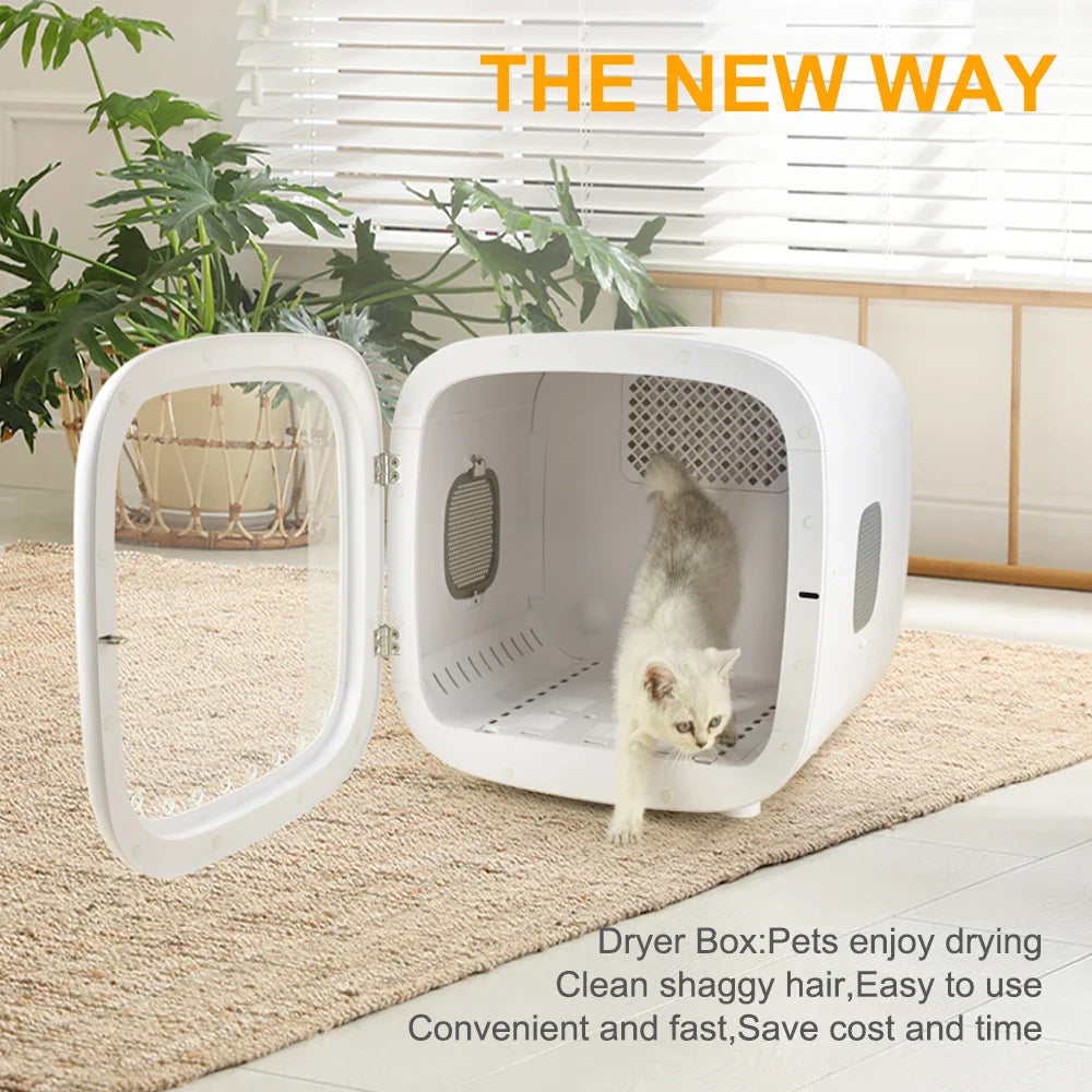 HKM-404627 Automatic Pet Hair Grooming and Drying Machine for Cats and Small Dogs